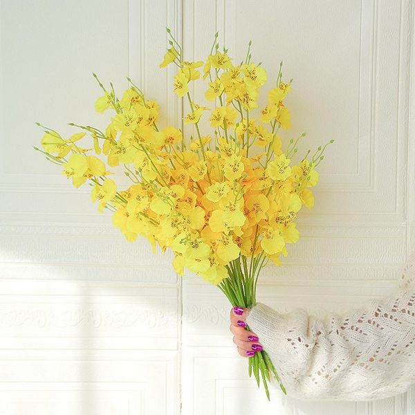 decorative flowers & wreaths artificial orchid silk fake faux dancing lady orchids stems flower real touch for wedding home office party el
decorative flowers & wreaths artificial orchid silk fake faux dancing lady orchids stems flower real touch for wedding home office party el
