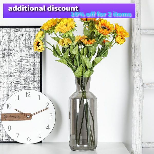 sunflower flower artificial plant bonsai wedding decoration wind size 66.5x8.5x6cm material cloth for bridal bouquets decorative flowers & w
sunflower flower artificial plant bonsai wedding decoration wind size 66.5x8.5x6cm material cloth for bridal bouquets decorative flowers & w