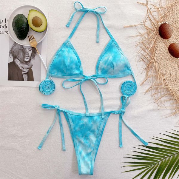wrap around tie dye bikini women swimwear female swimsuit two-pieces bikini set halter knotted bather bathing suit swim k2765
wrap around tie dye bikini women swimwear female swimsuit two-pieces bikini set halter knotted bather bathing suit swim k2765