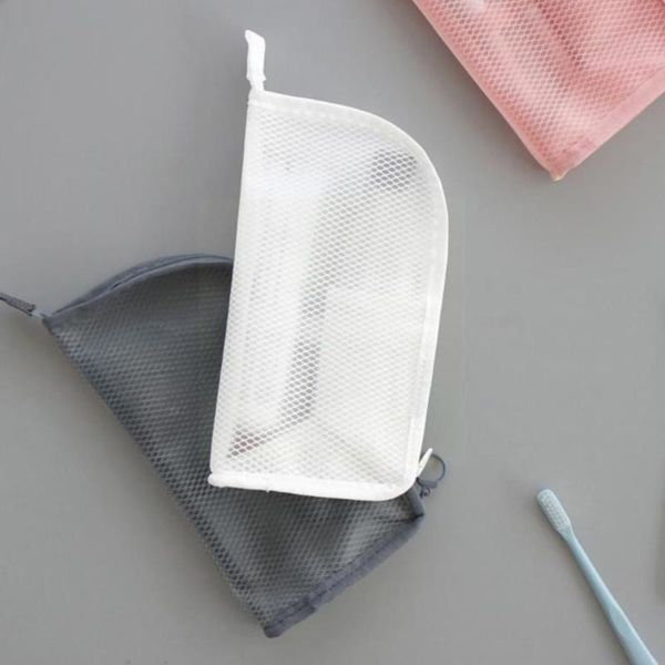 storage bags portable mesh travel cosmetic bag makeup organizer wash toiletry kits toothbrush toothpaste pouch bathroom i4e8
storage bags portable mesh travel cosmetic bag makeup organizer wash toiletry kits toothbrush toothpaste pouch bathroom i4e8