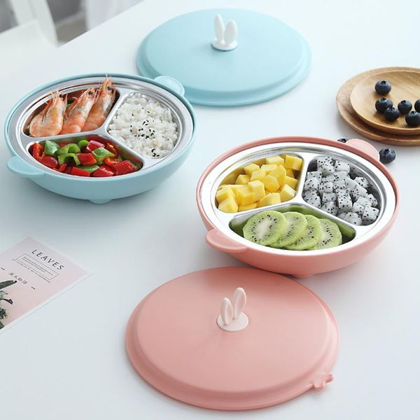 dinnerware sets stainless steel thermal insulated snack plate tray lunch box for kids children round children's #3
dinnerware sets stainless steel thermal insulated snack plate tray lunch box for kids children round children's #3