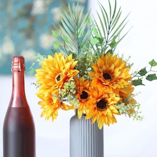decorative flowers & wreaths 1 bouquet diy faux silk artificial flower easy to maintain delicately cut fake sunflower home decor
decorative flowers & wreaths 1 bouquet diy faux silk artificial flower easy to maintain delicately cut fake sunflower home decor