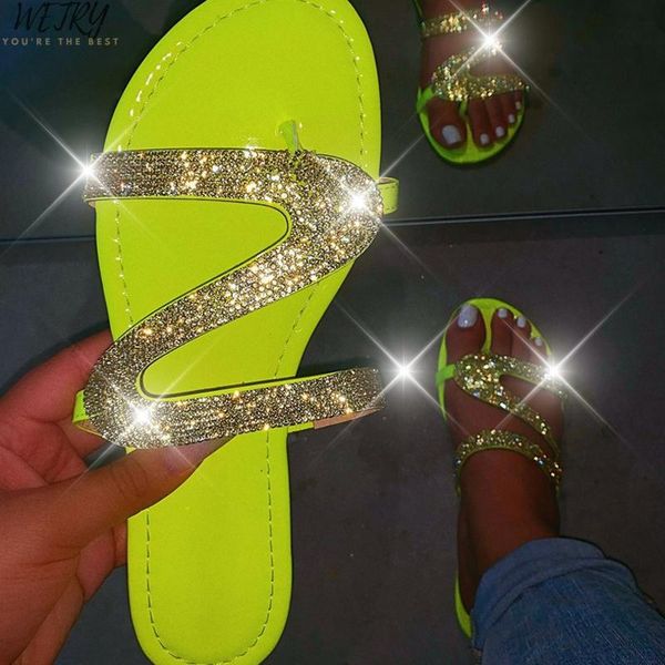 rhinestone bright diamond slippers crystal hollow flat slide ladies open toe comfort slip on outdoor beach sandals, Black
rhinestone bright diamond slippers crystal hollow flat slide ladies open toe comfort slip on outdoor beach sandals, Black