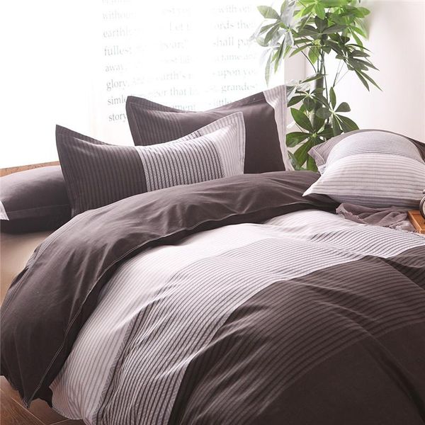 bedding sets simple stripe flower four piece bed set cotton sheet quilt cover pillowcase soft bedding-sets gray comfortable
bedding sets simple stripe flower four piece bed set cotton sheet quilt cover pillowcase soft bedding-sets gray comfortable