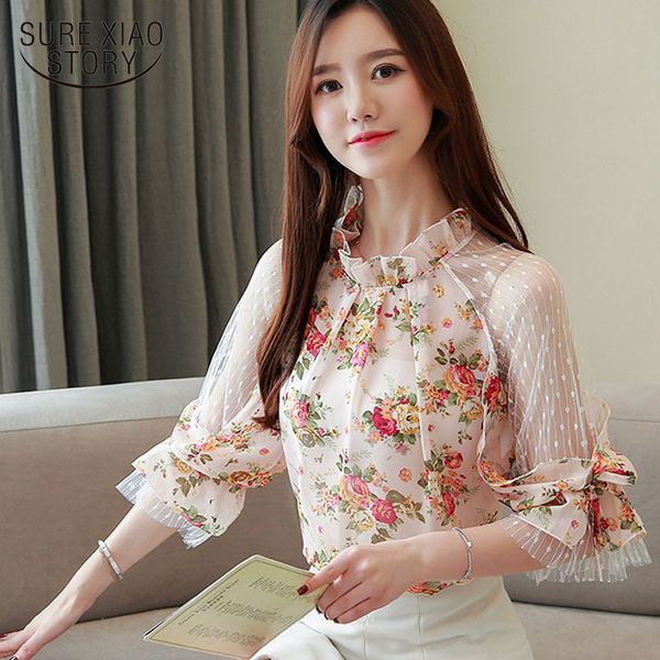 fashion printed chiffon shirt patchwork womens casual summer women blouse and blouses 4068 50 210510, White
fashion printed chiffon shirt patchwork womens casual summer women blouse and blouses 4068 50 210510, White