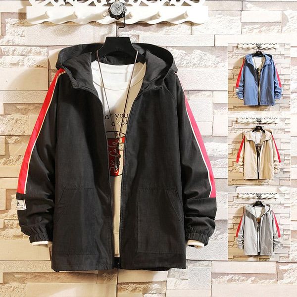 men's jackets autumn zipper hip hop casual jacket slim fit bomber hooded sweatshirt long sleeve zip coat big hoodies s, Black;brown
men's jackets autumn zipper hip hop casual jacket slim fit bomber hooded sweatshirt long sleeve zip coat big hoodies s, Black;brown