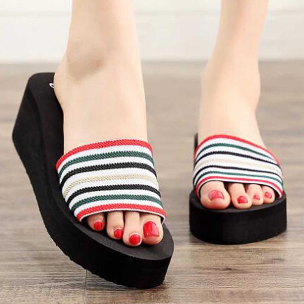women fashion flip flops summer beach stripe shoes wedge indoor outdoor women slipper soft eva xx88 210625, Black
women fashion flip flops summer beach stripe shoes wedge indoor outdoor women slipper soft eva xx88 210625, Black