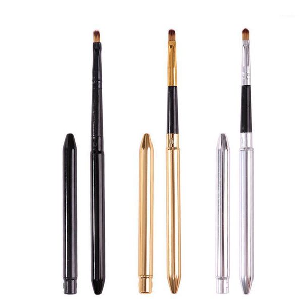 1pc collapsible lips makeup brush pen metal handle cosmetic lipgloss lipstick lip gloss with protect cap t03351
1pc collapsible lips makeup brush pen metal handle cosmetic lipgloss lipstick lip gloss with protect cap t03351