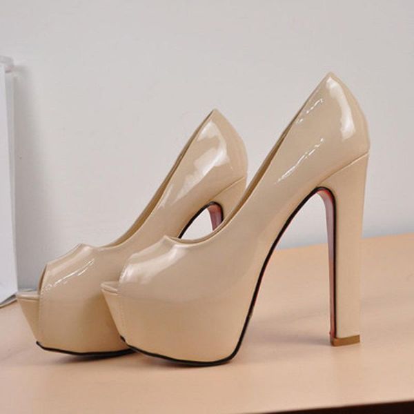 dress shoes 2021 spring and summer korean fashion ladies sandals thick with high-heeled fish mouth patent leather club banquet shoe, Black
dress shoes 2021 spring and summer korean fashion ladies sandals thick with high-heeled fish mouth patent leather club banquet shoe, Black