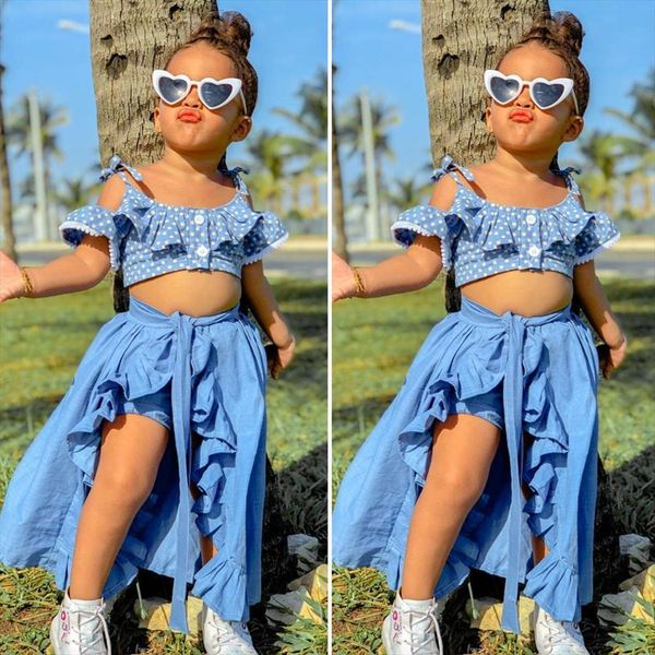 toddler baby kid girl summer clothes set 3pcs off shoulder short sleeve ruffle t shirt asymmetrical skirt shorts, White
toddler baby kid girl summer clothes set 3pcs off shoulder short sleeve ruffle t shirt asymmetrical skirt shorts, White