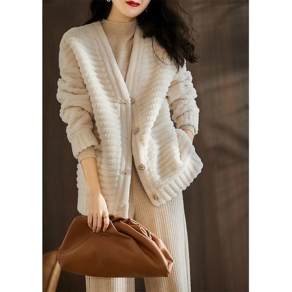 women's fur & faux women 2021 winter real lamb wool coat jacket female genuine sheep shearing warm coats ladies elegant casual jackets, Black
women's fur & faux women 2021 winter real lamb wool coat jacket female genuine sheep shearing warm coats ladies elegant casual jackets, Black