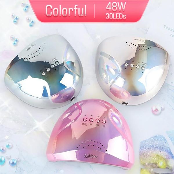 nail dryers uv led lamp for manicure quick-drying dryer curing all gel polish salon machine lampara para uñas