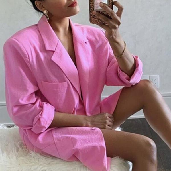 women cool pink blazer summer fashion ladies thin cotton jackets elegant female suits casual girls cute women's & blazers, White;black
women cool pink blazer summer fashion ladies thin cotton jackets elegant female suits casual girls cute women's & blazers, White;black