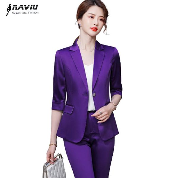 women's two piece pants suits women 2021 spring buiness high end temperament fashion half sleeve slim blazer and office ladies work wea, White
women's two piece pants suits women 2021 spring buiness high end temperament fashion half sleeve slim blazer and office ladies work wea, White