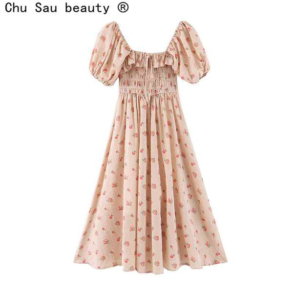 summer vintage pastoral style sweet girl floral high waist square collar puff sleeve slim holiday long dresses for women 210508, Black;gray
summer vintage pastoral style sweet girl floral high waist square collar puff sleeve slim holiday long dresses for women 210508, Black;gray