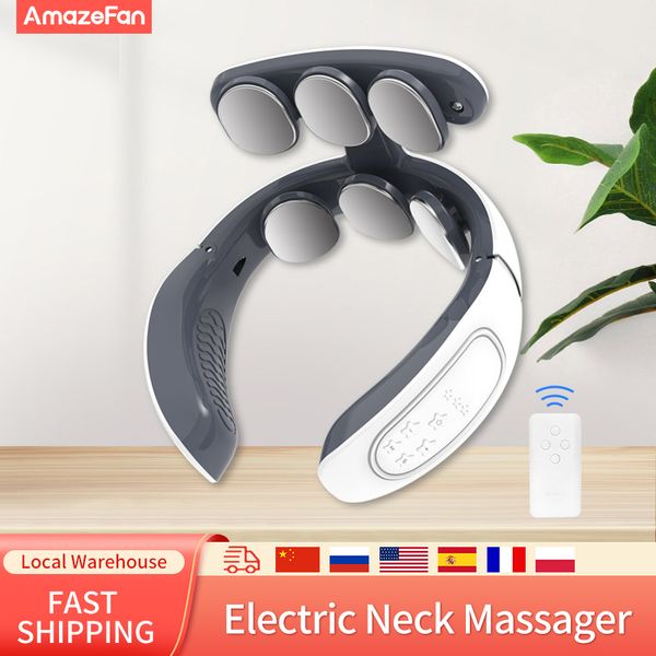 upgrade neck massager 6 electrode plates 4 modes electric pulse 15 gears of intensity & heating mode usb charging neck massager
upgrade neck massager 6 electrode plates 4 modes electric pulse 15 gears of intensity & heating mode usb charging neck massager