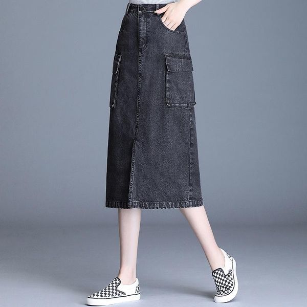 skirts jean skirt denim female 2021 spring and summer high waist long fresh sweet slit m 4xl, Black
skirts jean skirt denim female 2021 spring and summer high waist long fresh sweet slit m 4xl, Black