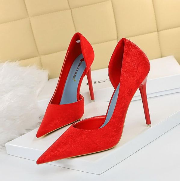 new women heels stiletto office shoes large size ladies shoes pumps female heels, Black
new women heels stiletto office shoes large size ladies shoes pumps female heels, Black