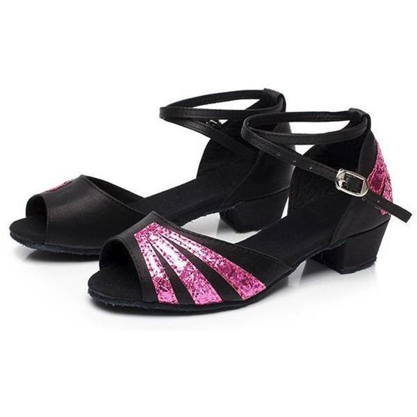 ladies shoes women mid heel soft bottom beginners latin dance pumps chaussures performance sandals dancing, Black
ladies shoes women mid heel soft bottom beginners latin dance pumps chaussures performance sandals dancing, Black