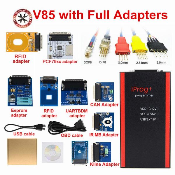 iprog+ st v85 porgrammer ecu ir mb adapters iprog adapter pro full immo/mileage correction/airbag reset diagnostic tools
iprog+ st v85 porgrammer ecu ir mb adapters iprog adapter pro full immo/mileage correction/airbag reset diagnostic tools