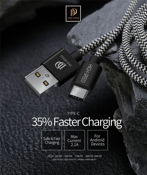dux ducis k-one series usb type c nylon braided cell phone cables 25cm 100cm 200cm 300cm charger line
dux ducis k-one series usb type c nylon braided cell phone cables 25cm 100cm 200cm 300cm charger line