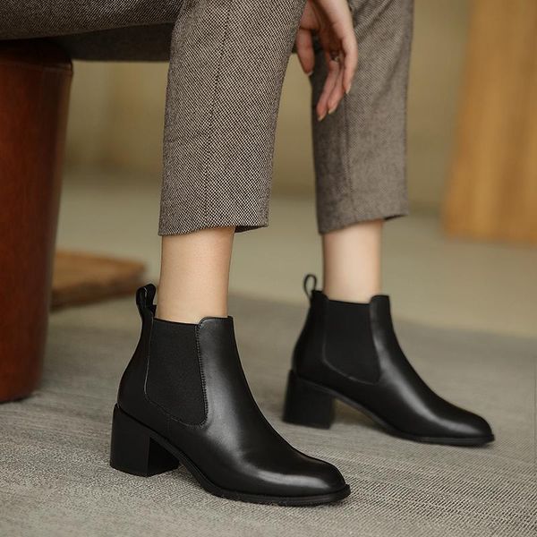 boots eshtonshero winter shoes woman leather slip on ankle high heels square toe black all match classic ladies boot size 3-9
boots eshtonshero winter shoes woman leather slip on ankle high heels square toe black all match classic ladies boot size 3-9