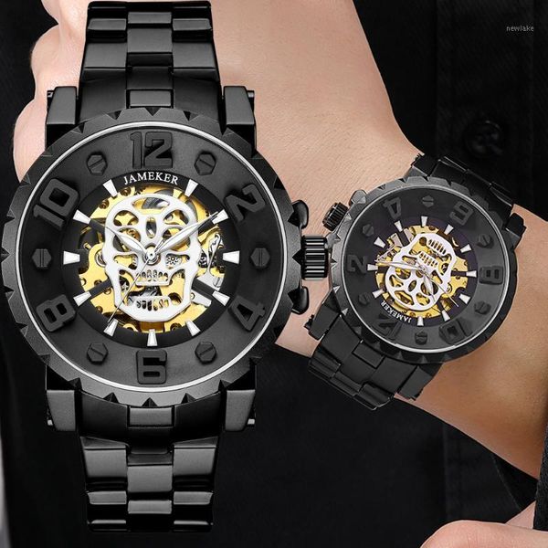 wristwatches brand 2021 jameker watch mens watches skeleton steampunk automatic wrist mechanical luxury gift for men, Slivery;brown
wristwatches brand 2021 jameker watch mens watches skeleton steampunk automatic wrist mechanical luxury gift for men, Slivery;brown