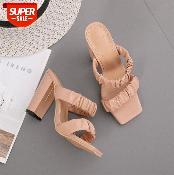 block high heels european and american style thick large size ladies outer slippers sandals white 42 #5m4v, Black
block high heels european and american style thick large size ladies outer slippers sandals white 42 #5m4v, Black