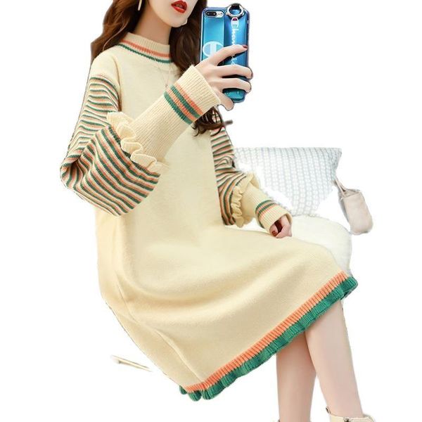 women's sweaters fashion autumn and winter mid-length 2021 clothing half-high collar base knitted dress tyjtjy, White;black
women's sweaters fashion autumn and winter mid-length 2021 clothing half-high collar base knitted dress tyjtjy, White;black
