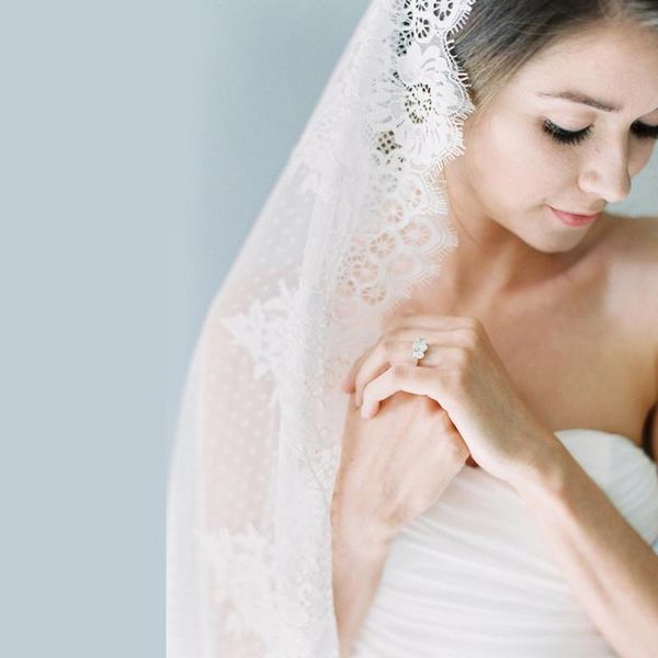 bridal veils elegance white lace veil cathedral 300cm long one layer wedding accessories soft dot net handmade, Black
bridal veils elegance white lace veil cathedral 300cm long one layer wedding accessories soft dot net handmade, Black