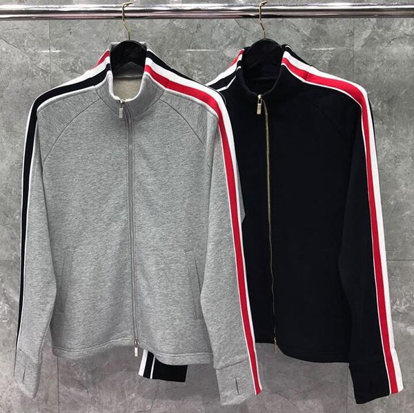 men's hoodies & sweatshirts spring fashion brand autumn thin cotton clothing man's jacket striped sweatshirts casual sleeves ssn9, Black
men's hoodies & sweatshirts spring fashion brand autumn thin cotton clothing man's jacket striped sweatshirts casual sleeves ssn9, Black