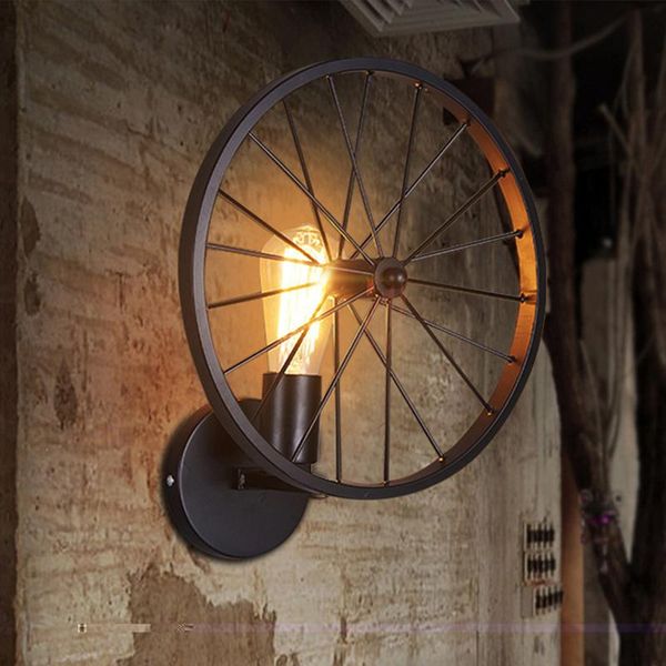 wall lamp loft industrial lights retro iron black wheel sconce indoor lighting stair kitchen art deco
wall lamp loft industrial lights retro iron black wheel sconce indoor lighting stair kitchen art deco