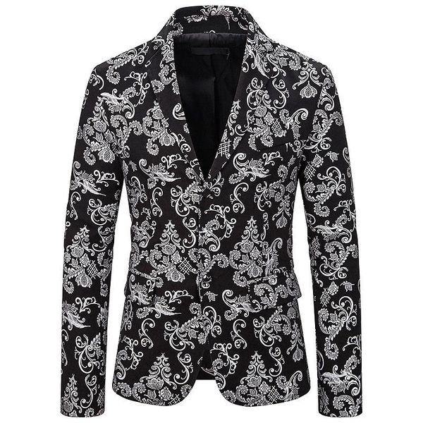 men's suits & blazers 2021 fashion street men suit jacket blazer stage host colthing korean slim tuxedo prom party hombre masculino, White;black
men's suits & blazers 2021 fashion street men suit jacket blazer stage host colthing korean slim tuxedo prom party hombre masculino, White;black