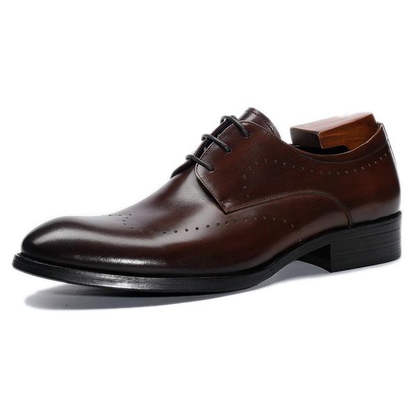 dress shoes brogue genuine leather black classic men oxford lace up formal wedding office shoe zapatos de hombre
dress shoes brogue genuine leather black classic men oxford lace up formal wedding office shoe zapatos de hombre