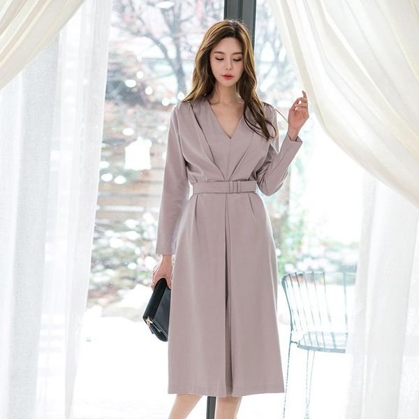 casual dresses plus size big swing formal ol work office dress for women with sashes long sleeve loose corset midi autumn, Black;gray
casual dresses plus size big swing formal ol work office dress for women with sashes long sleeve loose corset midi autumn, Black;gray