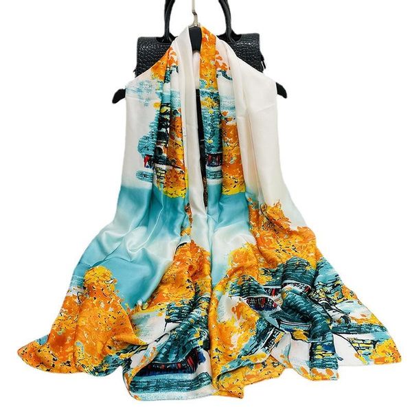 scarves summer 180*90cm european and american style shawl lady printed outdoor sunscreen towel thin air conditioning luxury scarf women, Blue;gray
scarves summer 180*90cm european and american style shawl lady printed outdoor sunscreen towel thin air conditioning luxury scarf women, Blue;gray