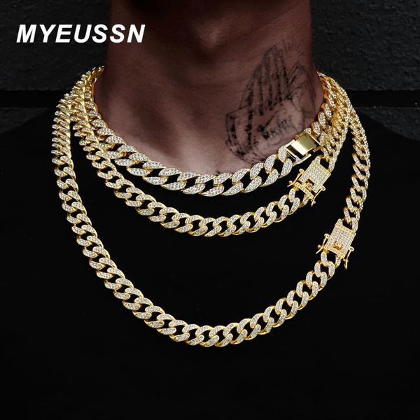 chains miami curb cuban chain necklace woman 16mm gold color iced out paved rhinestones rapper link necklaces men hiphop jewelry, Silver
chains miami curb cuban chain necklace woman 16mm gold color iced out paved rhinestones rapper link necklaces men hiphop jewelry, Silver