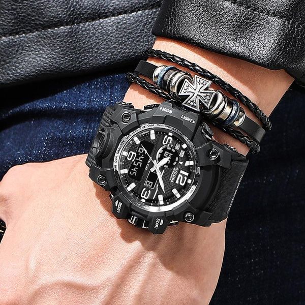 wristwatches addies aidis 1902 electronic watch men's outdoor multifunctional sports water student trending products 2021, Slivery;brown
wristwatches addies aidis 1902 electronic watch men's outdoor multifunctional sports water student trending products 2021, Slivery;brown