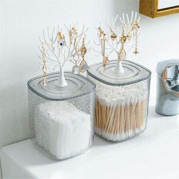 storage bags swabs holder box tree shaped desktable organizer transparent cosmetic container jewelry case
storage bags swabs holder box tree shaped desktable organizer transparent cosmetic container jewelry case