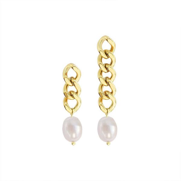 stud irregular earrings freshwater pearl design asymmetric stainless steel chain gift for women 2021 trends accessories jewelry, Golden;silver
stud irregular earrings freshwater pearl design asymmetric stainless steel chain gift for women 2021 trends accessories jewelry, Golden;silver