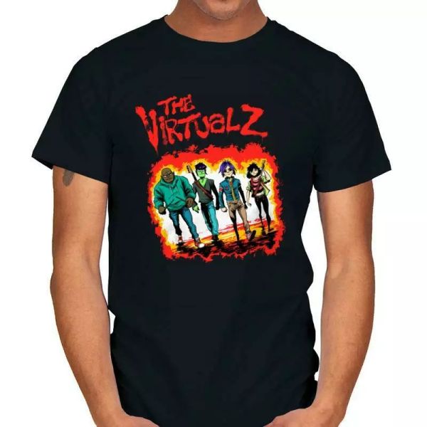 The Virtual Music Band Demon Day The Warriors Parody Music Funny Black Tshirt, White;black
The Virtual Music Band Demon Day The Warriors Parody Music Funny Black Tshirt, White;black