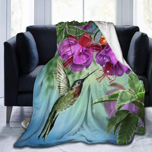 blankets hummingbird fuchsia flower soft blanket 40x50 inch lightweight flannel fleece suitable for sofa bed travel camping
blankets hummingbird fuchsia flower soft blanket 40x50 inch lightweight flannel fleece suitable for sofa bed travel camping