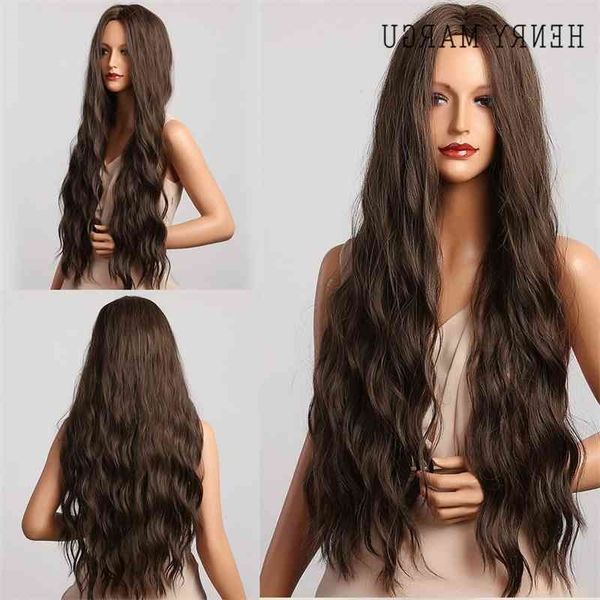 dark henry brown margu synthetic wavy long natural hair for women afro cosplay daily party wigs heat resistant, Black
dark henry brown margu synthetic wavy long natural hair for women afro cosplay daily party wigs heat resistant, Black