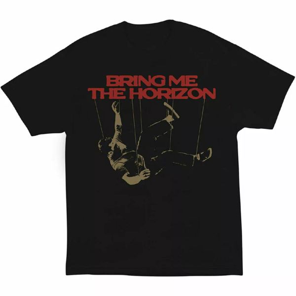 bring me the horizon puppet licensed men t-shirt, White;black 
bring me the horizon puppet licensed men t-shirt, White;black