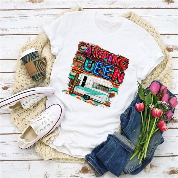 graphic vintage cactus print women t shirts truck camper summer womens clothing tee female, White
graphic vintage cactus print women t shirts truck camper summer womens clothing tee female, White