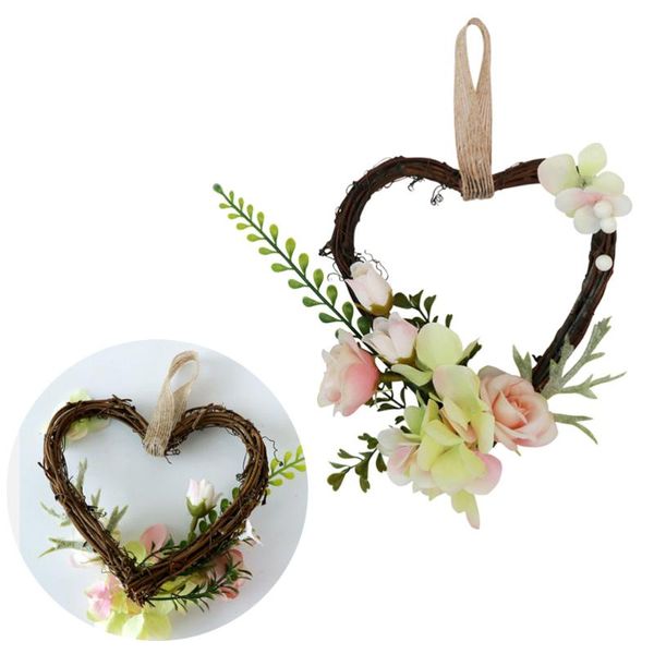 decorative flowers & wreaths wedding love heart wreath garland wall door hanging party decoration
decorative flowers & wreaths wedding love heart wreath garland wall door hanging party decoration