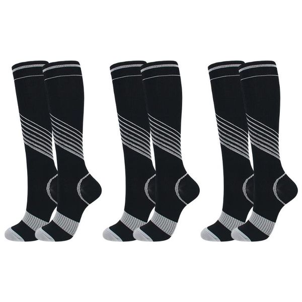 sports socks 3 pairs compression nylon nursing stockings specializes breathable outdoor cycling fast-drying, Black
sports socks 3 pairs compression nylon nursing stockings specializes breathable outdoor cycling fast-drying, Black