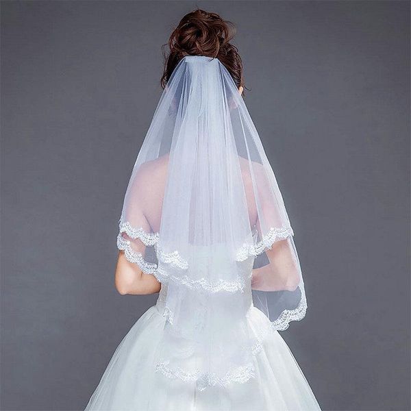 hair clips & barrettes double bridal veil beautiful ivory cathedral short wedding veils lace edge with comb bride lb, Golden;silver
hair clips & barrettes double bridal veil beautiful ivory cathedral short wedding veils lace edge with comb bride lb, Golden;silver