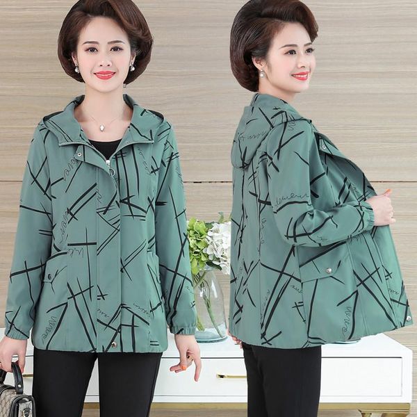 women's trench coats 2021 vintage jacket suit middle-aged and elderly spring autumn women hooded casual plus size windbreaker outerwear, Tan;black
women's trench coats 2021 vintage jacket suit middle-aged and elderly spring autumn women hooded casual plus size windbreaker outerwear, Tan;black