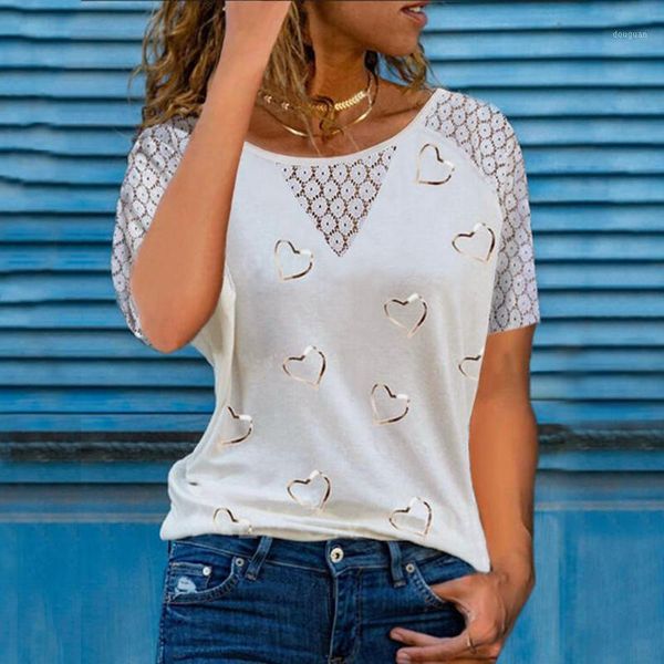 women's t-shirt short women summer self-cultivation round neck short-sleeved lace printing sleeveless vest t-shir, White
women's t-shirt short women summer self-cultivation round neck short-sleeved lace printing sleeveless vest t-shir, White